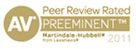 AV Preeminent Peer Review Ratings