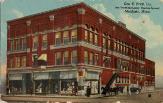George E Brett Inc Dry Goods and Ladies Wearing Apparel Mankato Minnesota