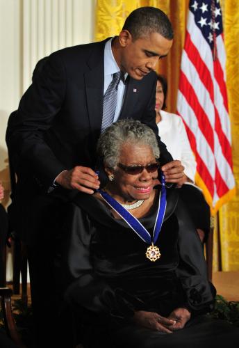 maya angelou barack obama