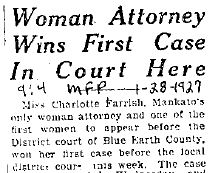 1927 Headline