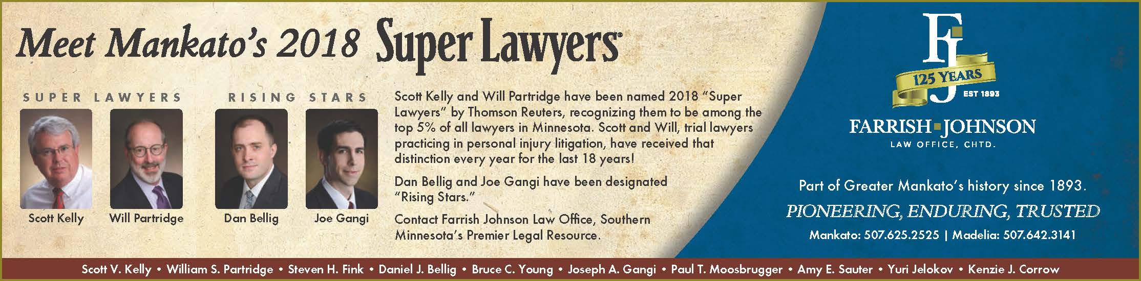 FJ FreePress SuperLawyers Ad